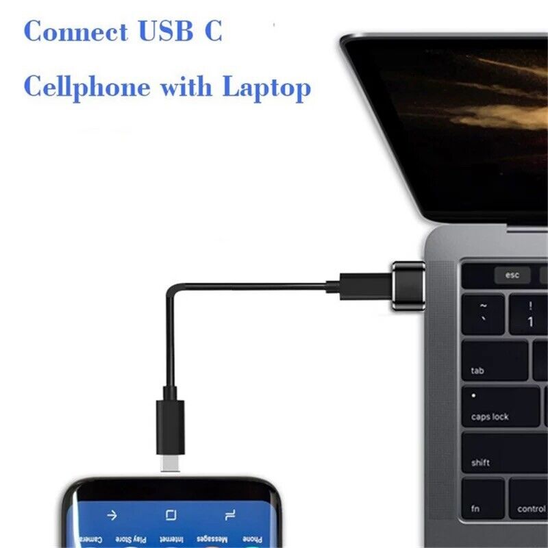 USB C to USB A Converter Adapter Female To Male Charger For iPhone Android