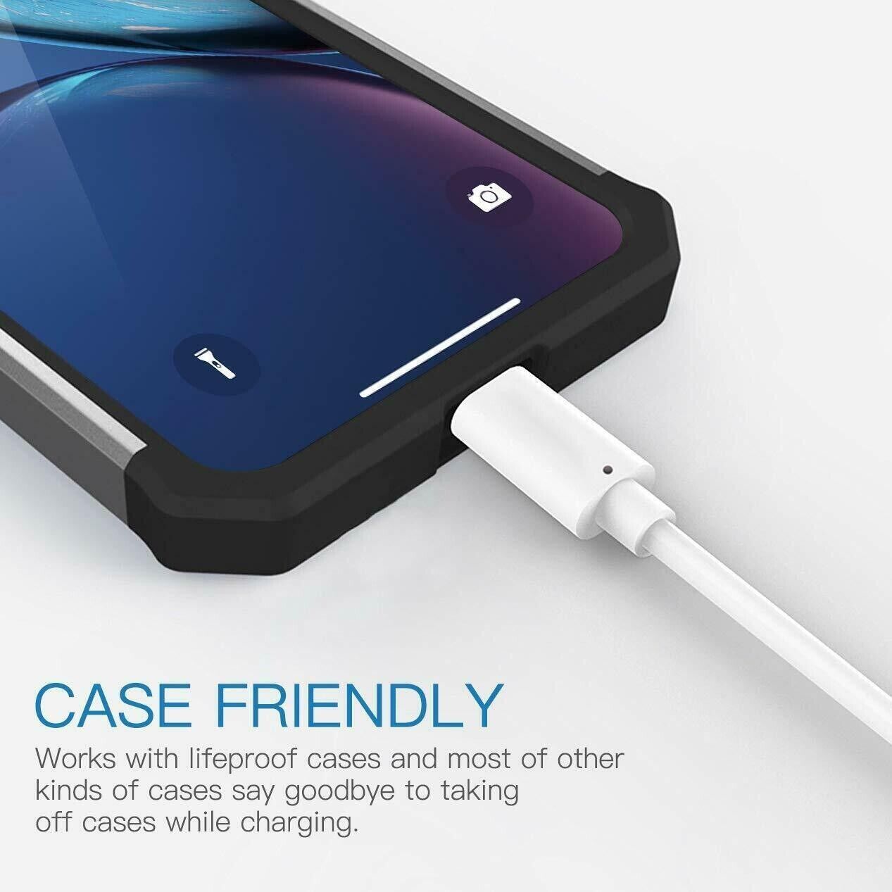 iPhone Charger (3 Pack) Apple Cable USB Lead 5 6 7 8 X XS XR SE 11 12 13 14